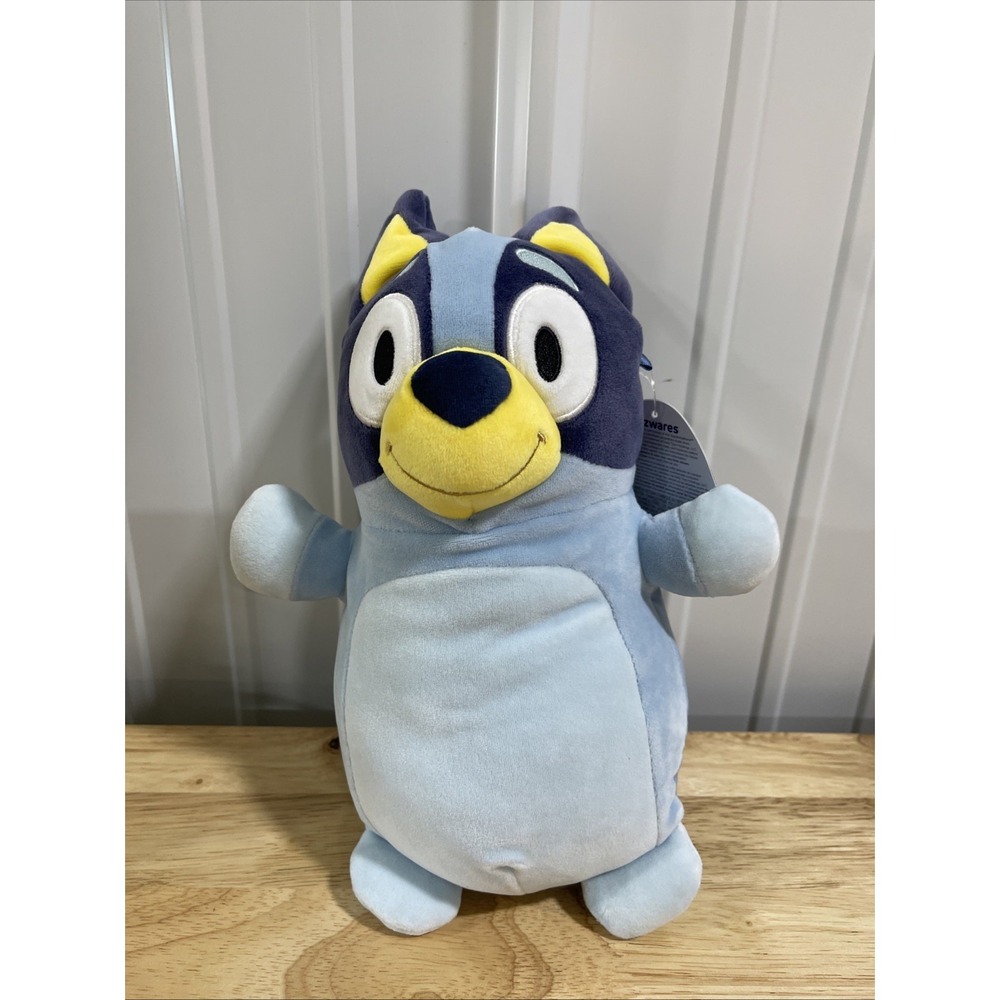 Squishmallows Original 10" Bluey HugMees Soft Plush Stuffed Animal Kellytoy